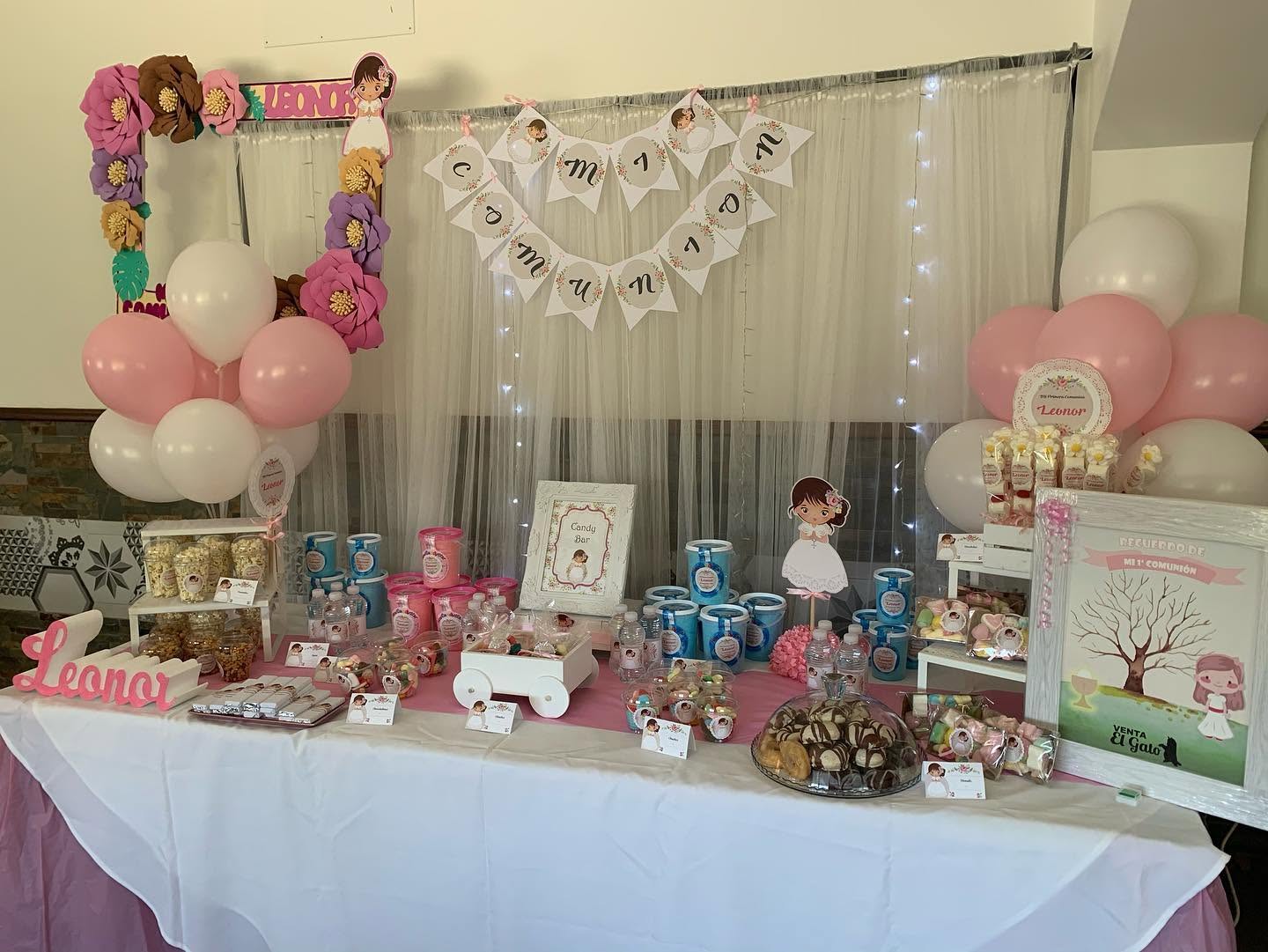 Salón preparado para evento